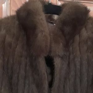 Vintage Real Mink bomber jacket